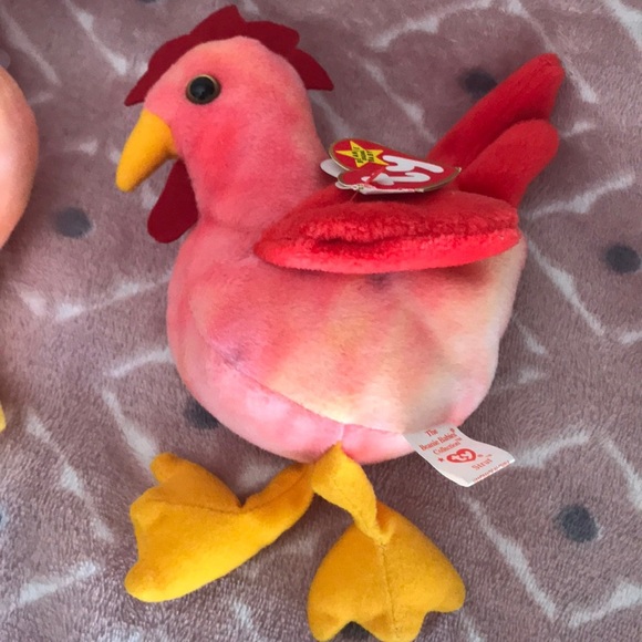 Rare 1996 Ty Beanie Struts Collector Bundle - Picture 9 of 9